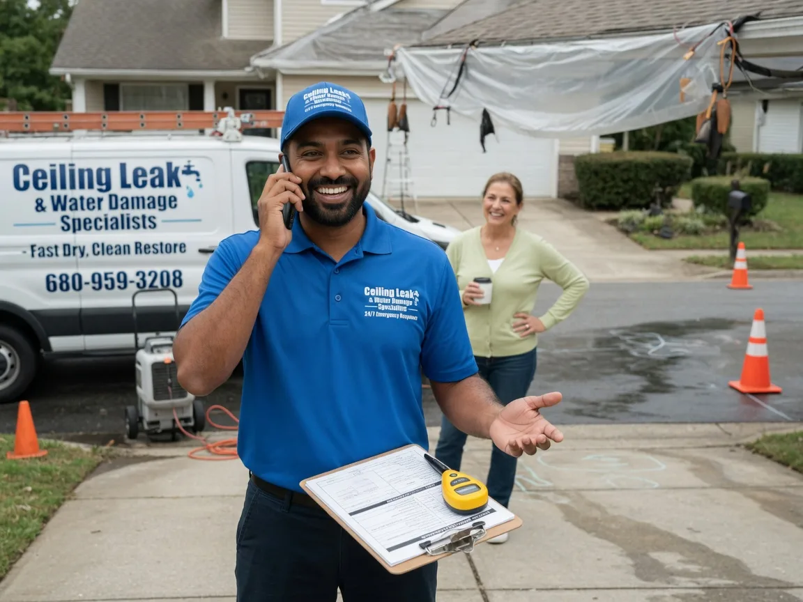 Ceiling Leak Cleanup Yorkville, NY FAQs